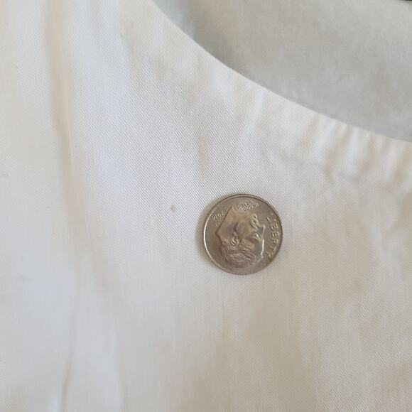 Dries van Noten Minimalist Dress Colorblock Shift White Black Pockets Women 36 - Picture 12 of 12